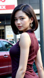 古装控必看:海派翻领无袖旗袍美女带你回古代系列1高清写真图片