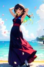清新唯美女生动漫图片