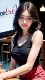 撩人心弦的大胸小姐姐完美演绎V领上衣配半身短裙仙气十足手机壁纸