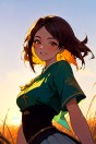 卡通cos动漫美女图片