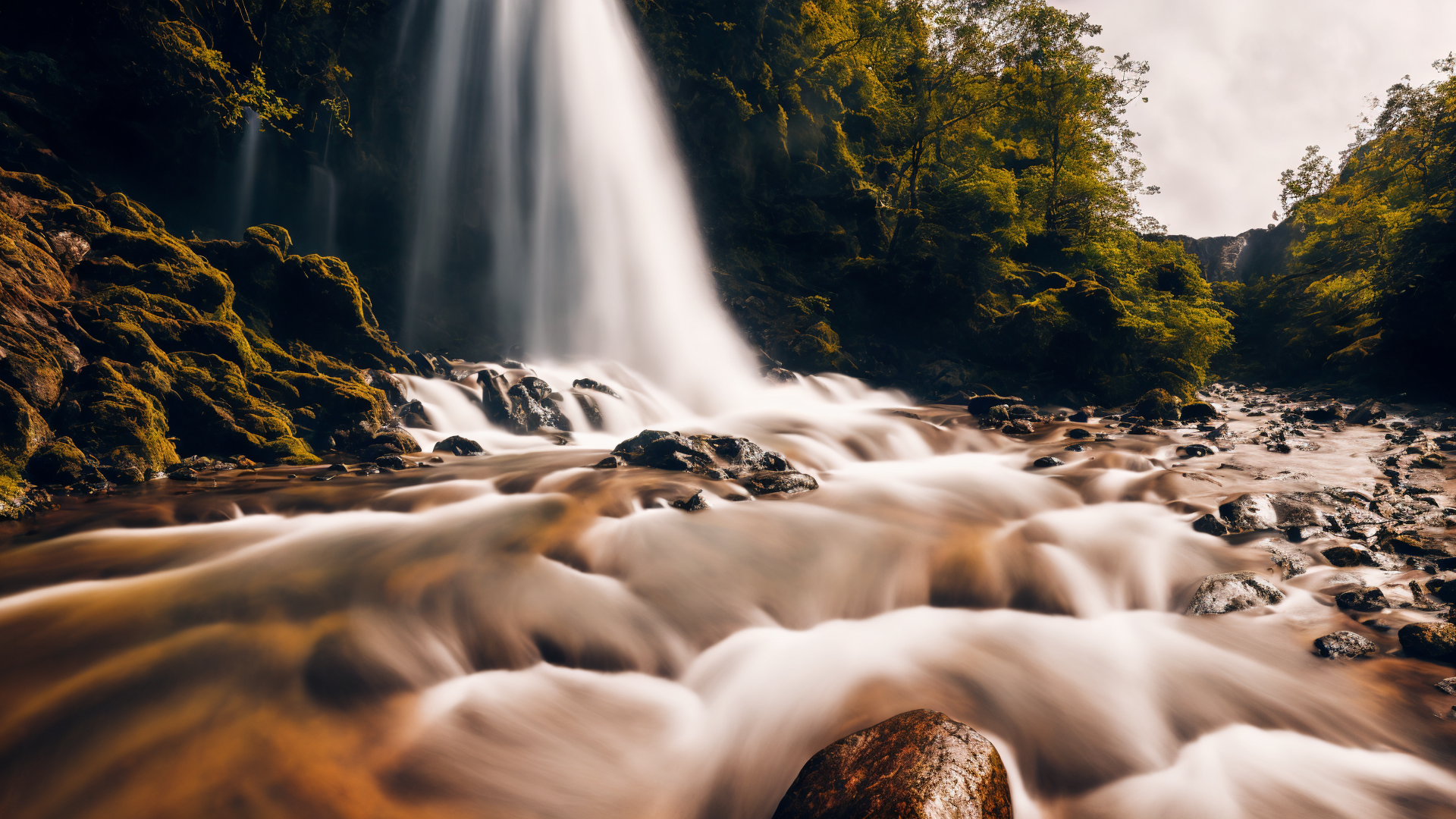 高清山水树木风景图片