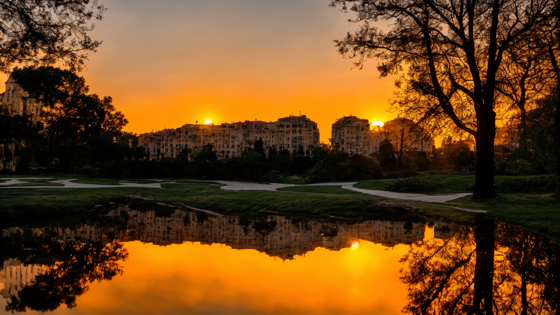 山水树木高清风景图片