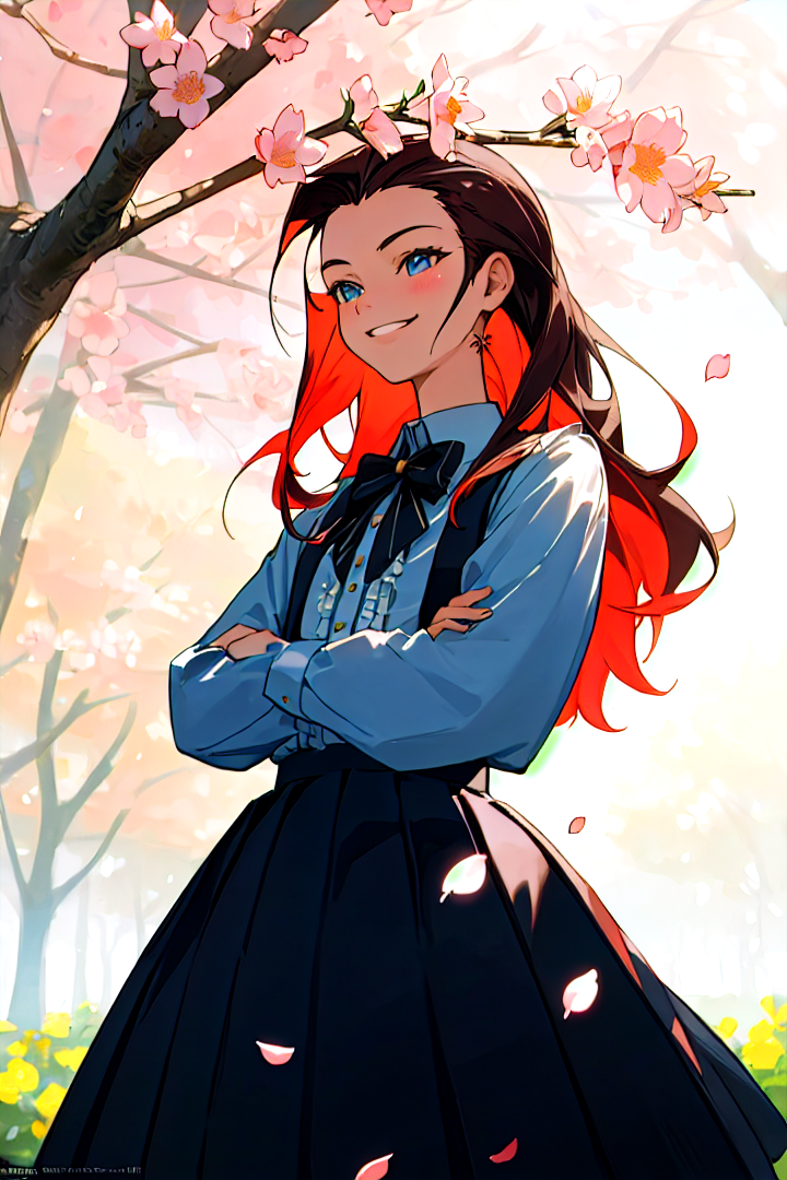 清秀甜美动漫女生图片