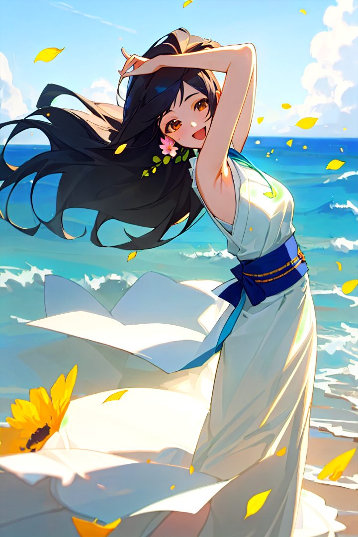 清新唯美女生动漫图片