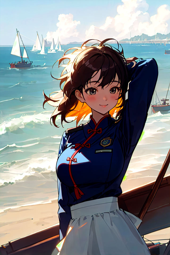 探索动漫世界的绝色佳人图片欣赏