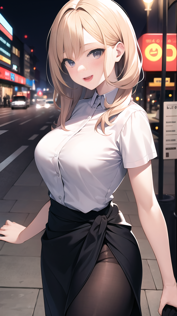 二次元甜美可爱美女图片