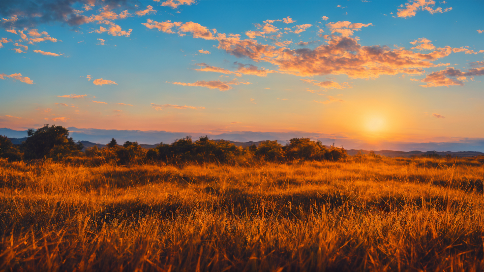 真实广阔草原高清图片欣赏