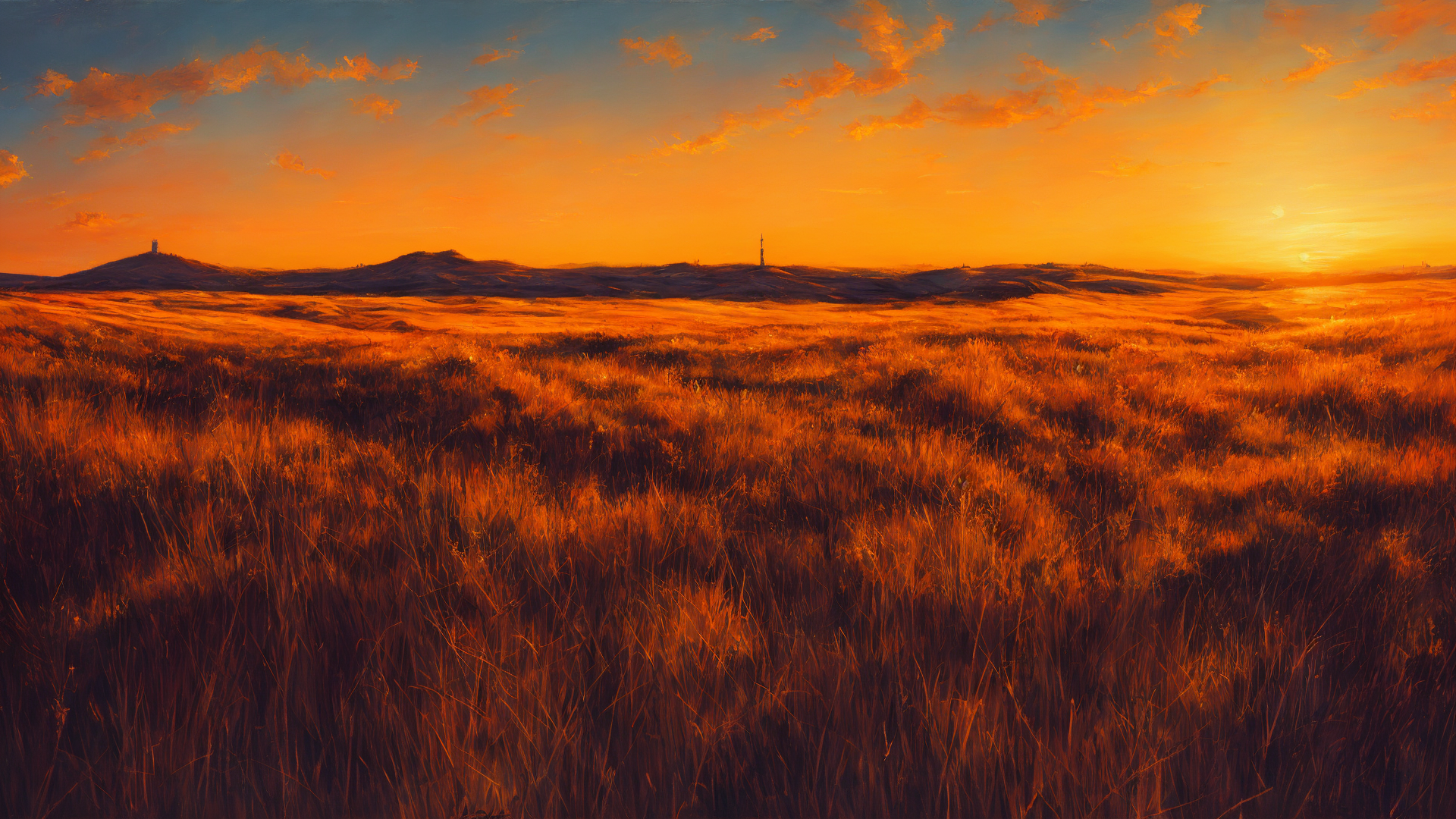 草原精美秀丽图片欣赏