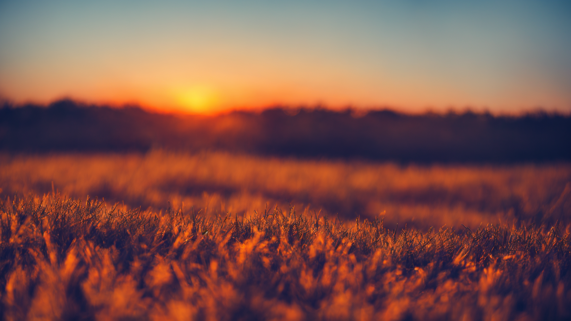 纯美草原自然风光高清图片