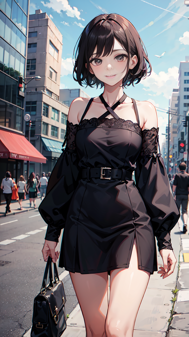 娇俏可人卡通女生图片