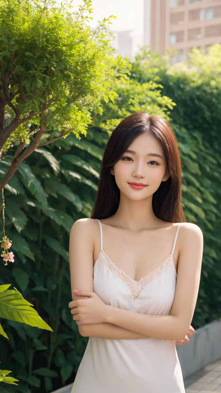 清纯阳光美女唯美手机壁纸图片