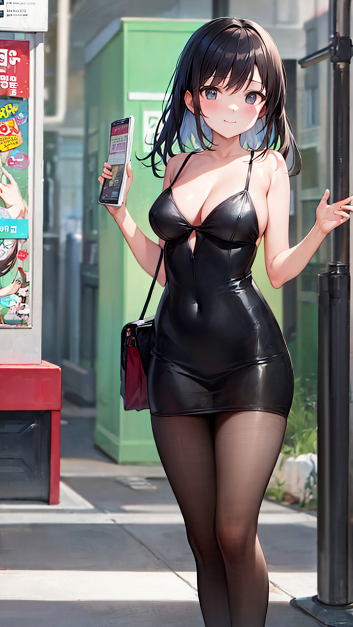 超美动漫女学生迷人短裙图片