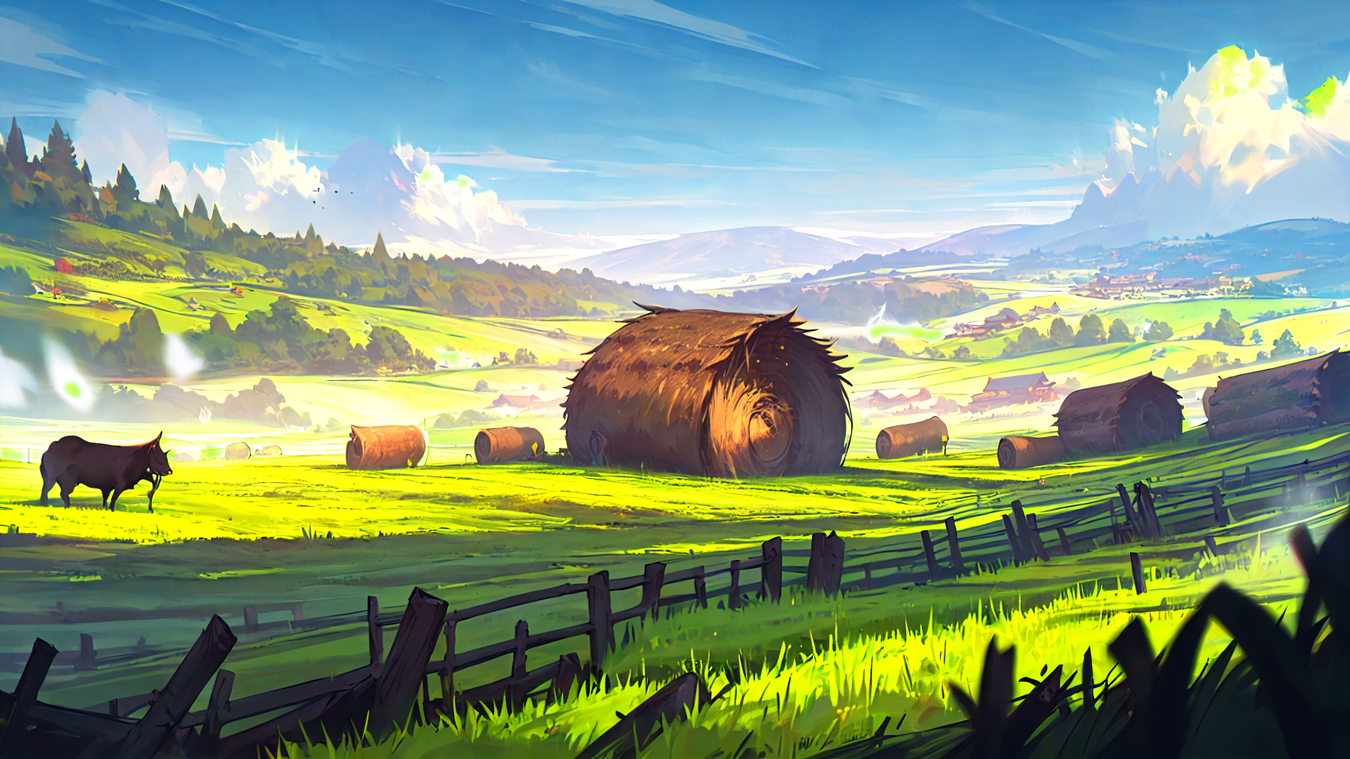 高清唯美意境动漫风景壁纸