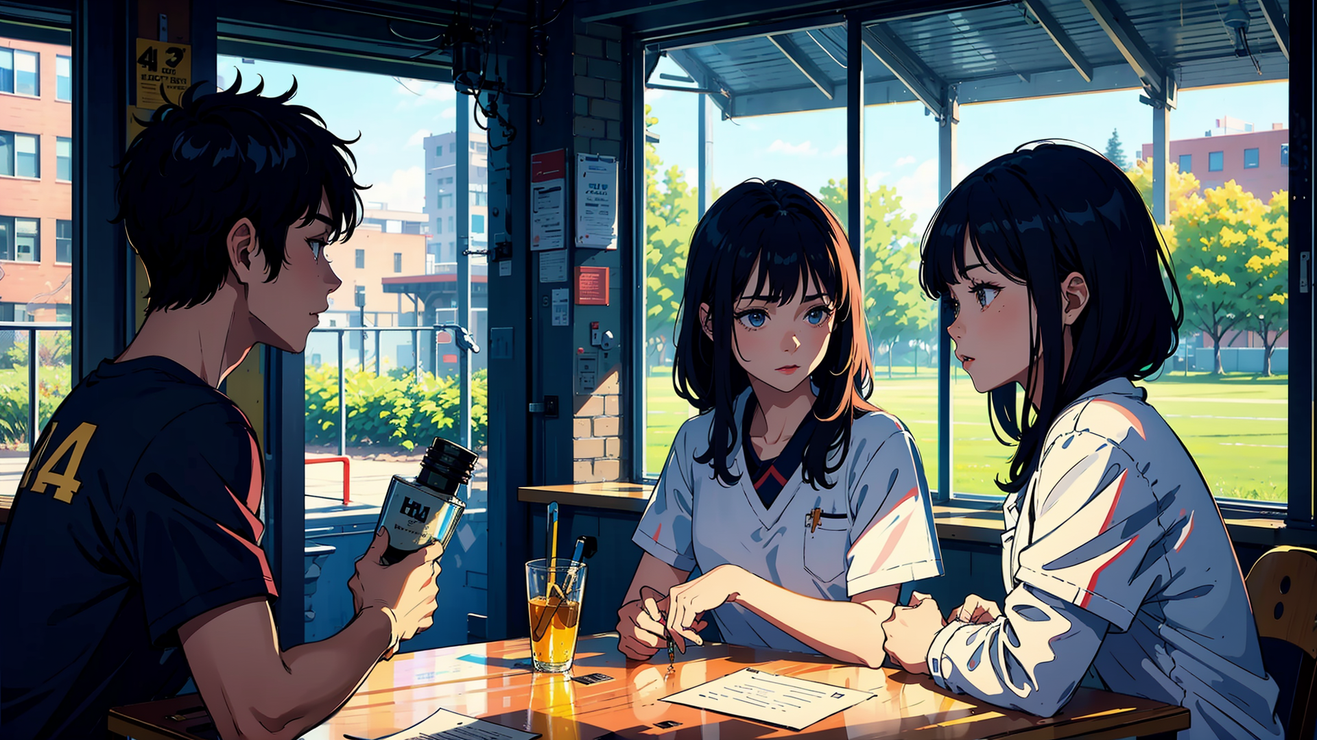 约会中的情侣头像高清壁纸