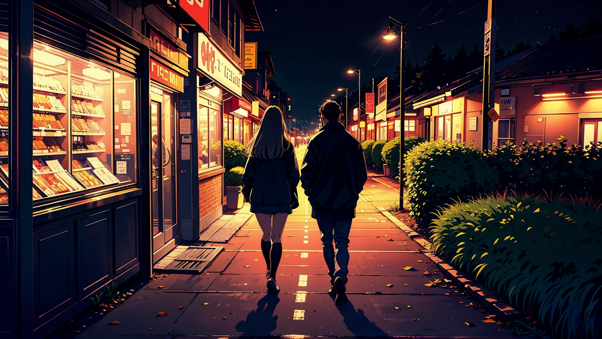 约会中的情侣头像高清壁纸