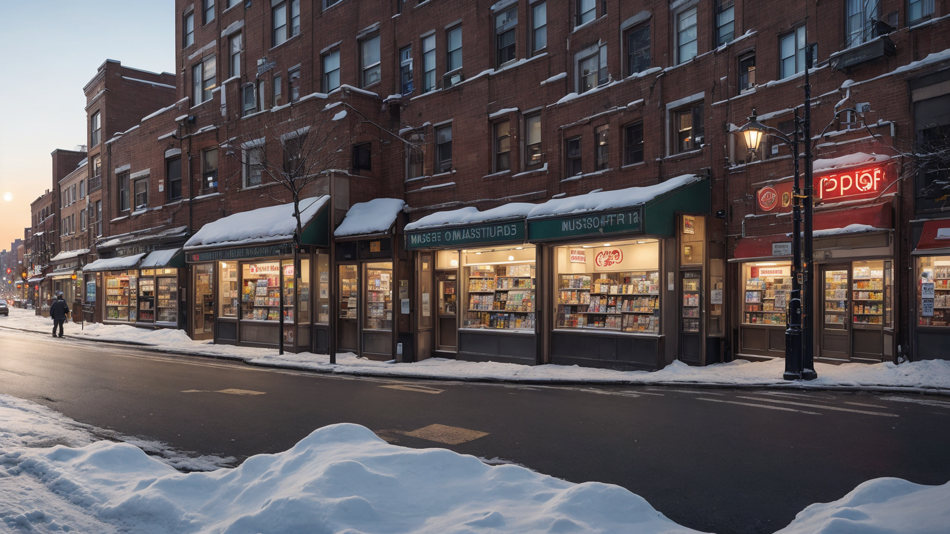 冬季漂亮又好看的雪景照片