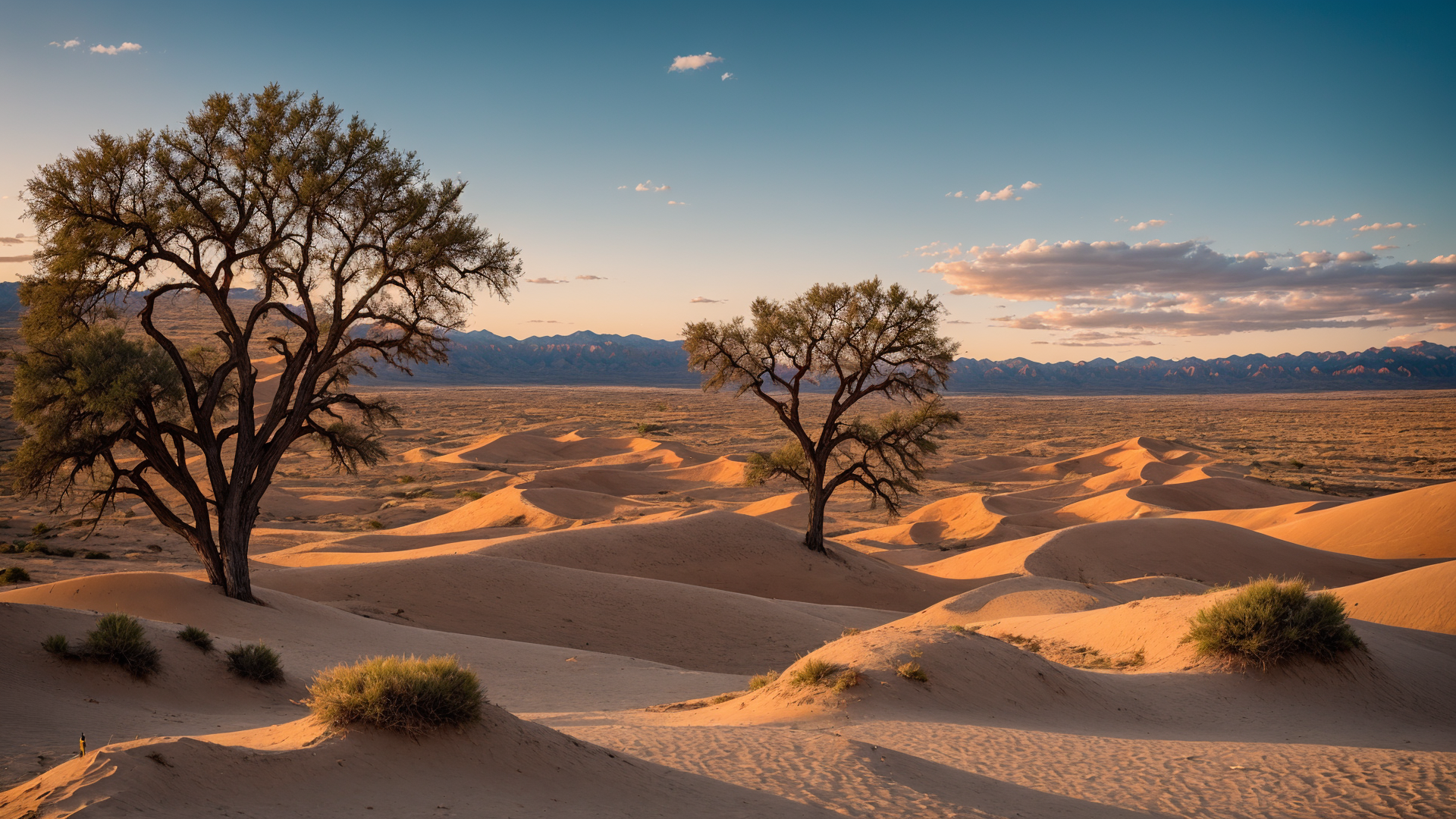 热带沙漠下风景图片高清赏析