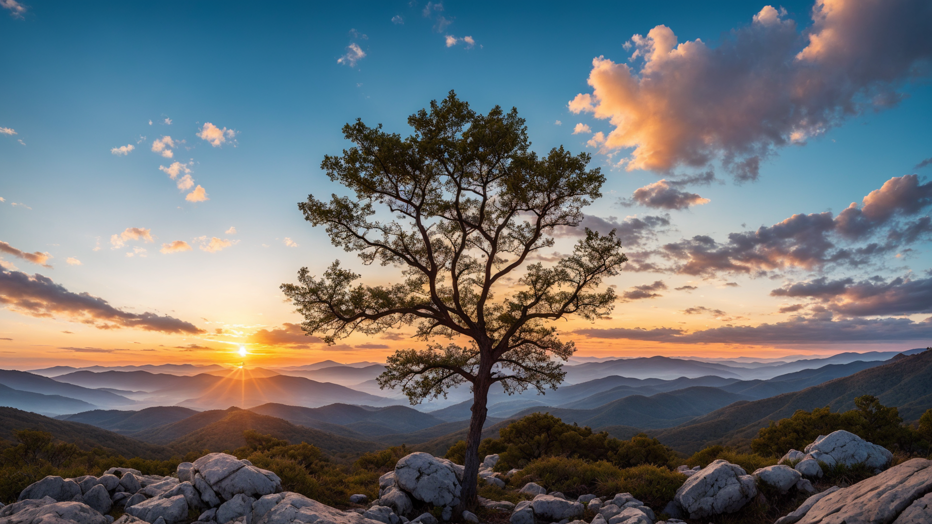最美清新日出风景图锁屏壁纸推荐