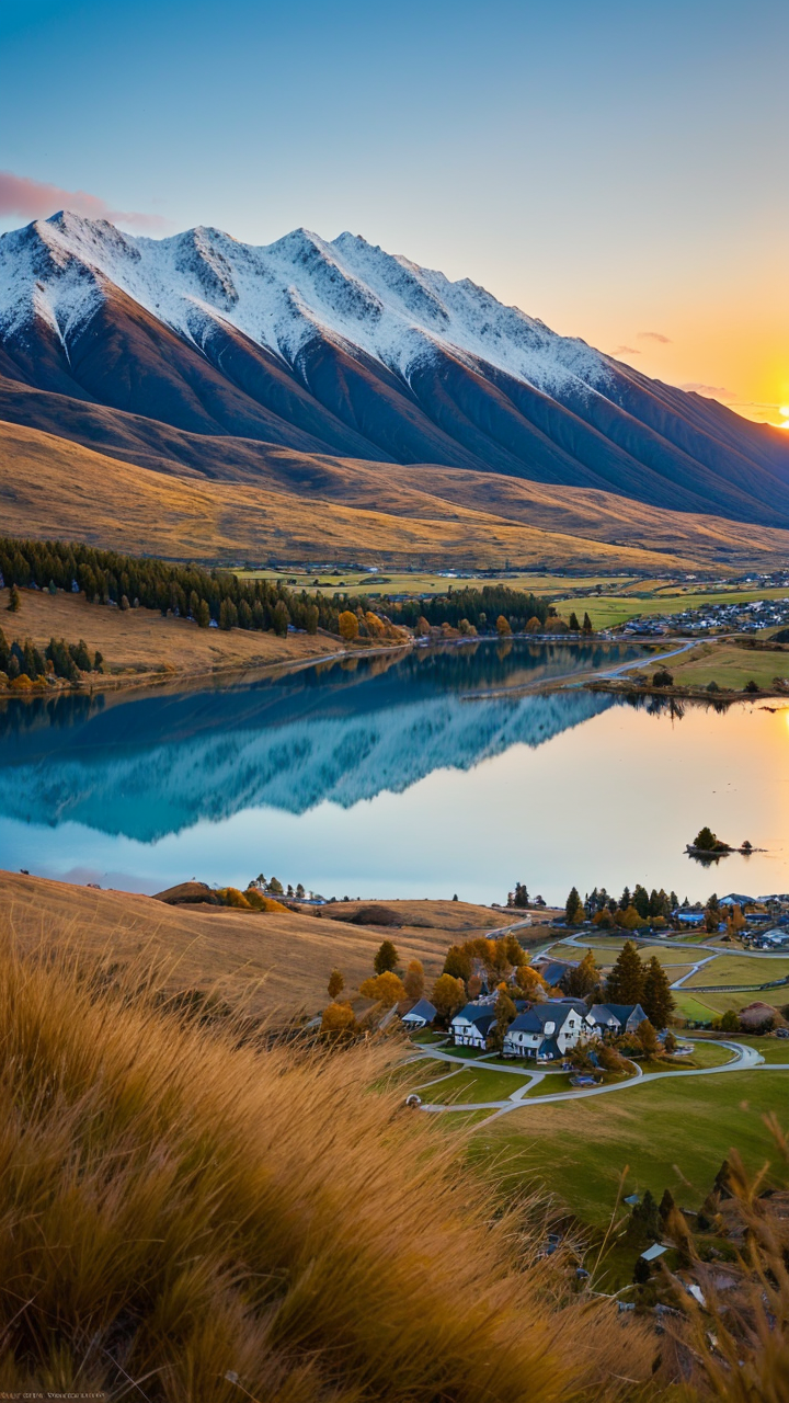 令人流连忘返的新西兰自然美景图