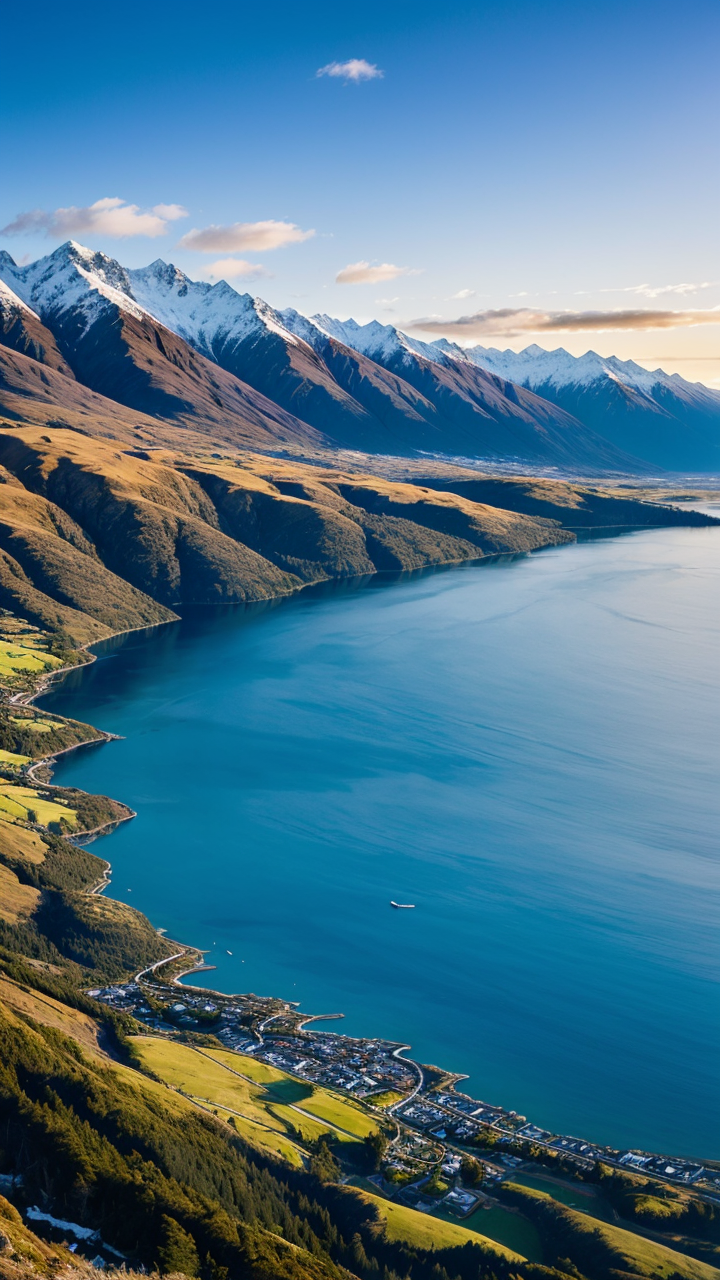 令人流连忘返的新西兰自然美景图