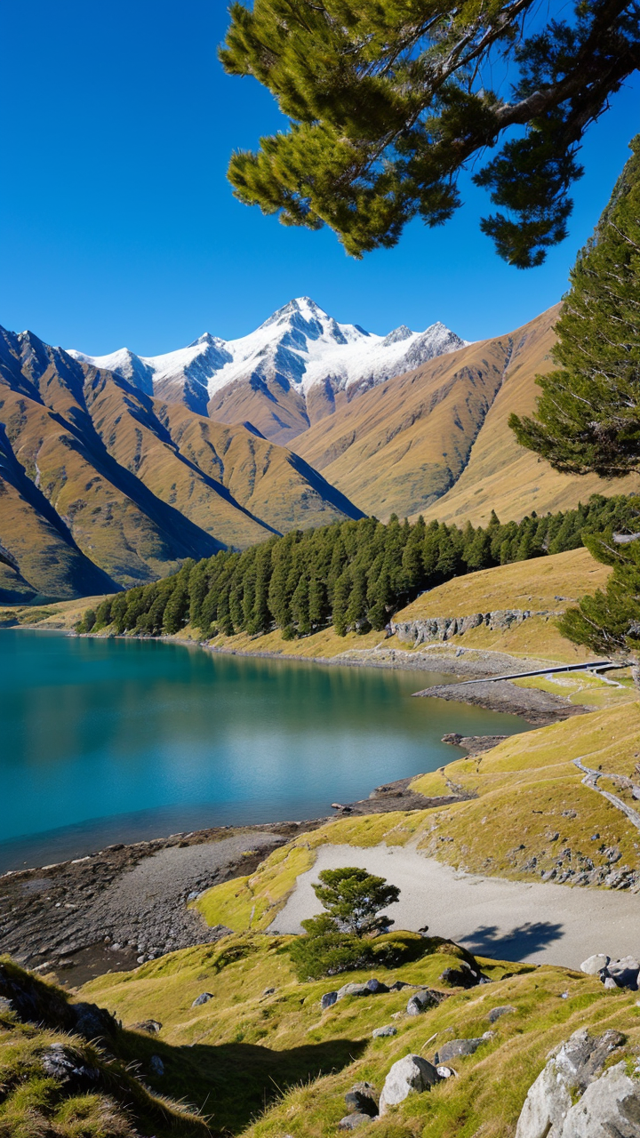 令人流连忘返的新西兰自然美景图