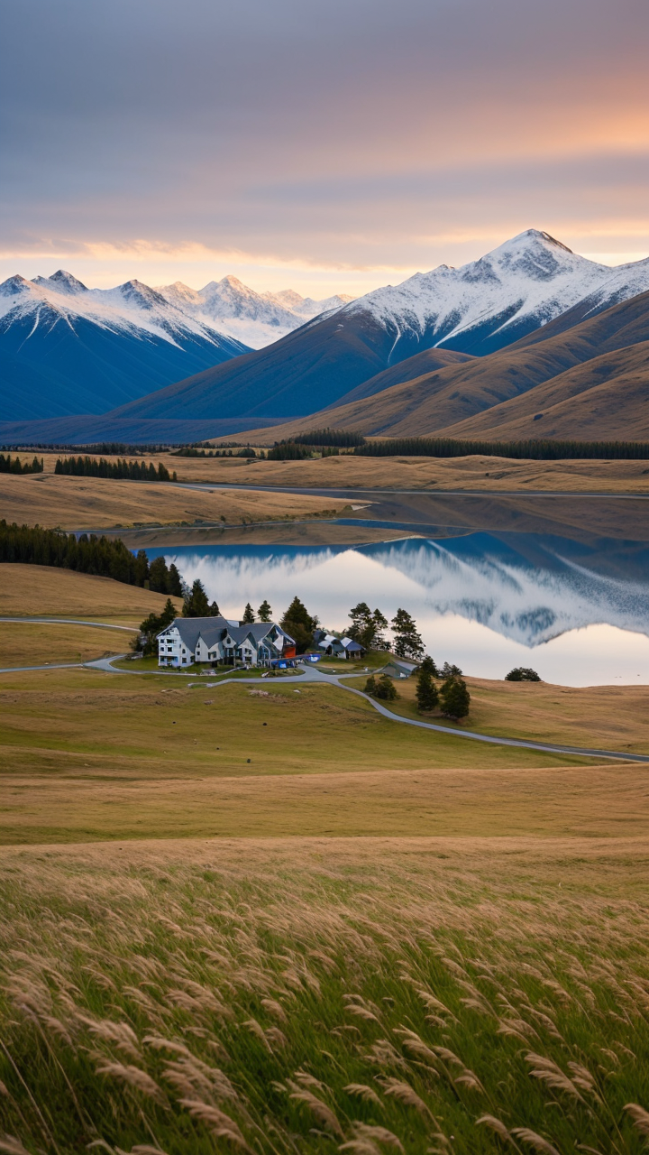 令人流连忘返的新西兰自然美景图