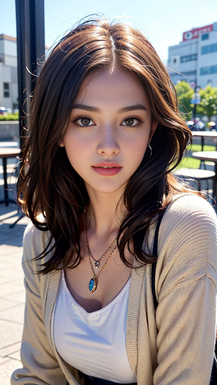 粉白娇嫩的校花穿上米黄色开衫谁能抵挡的住不看一眼超清写真图片