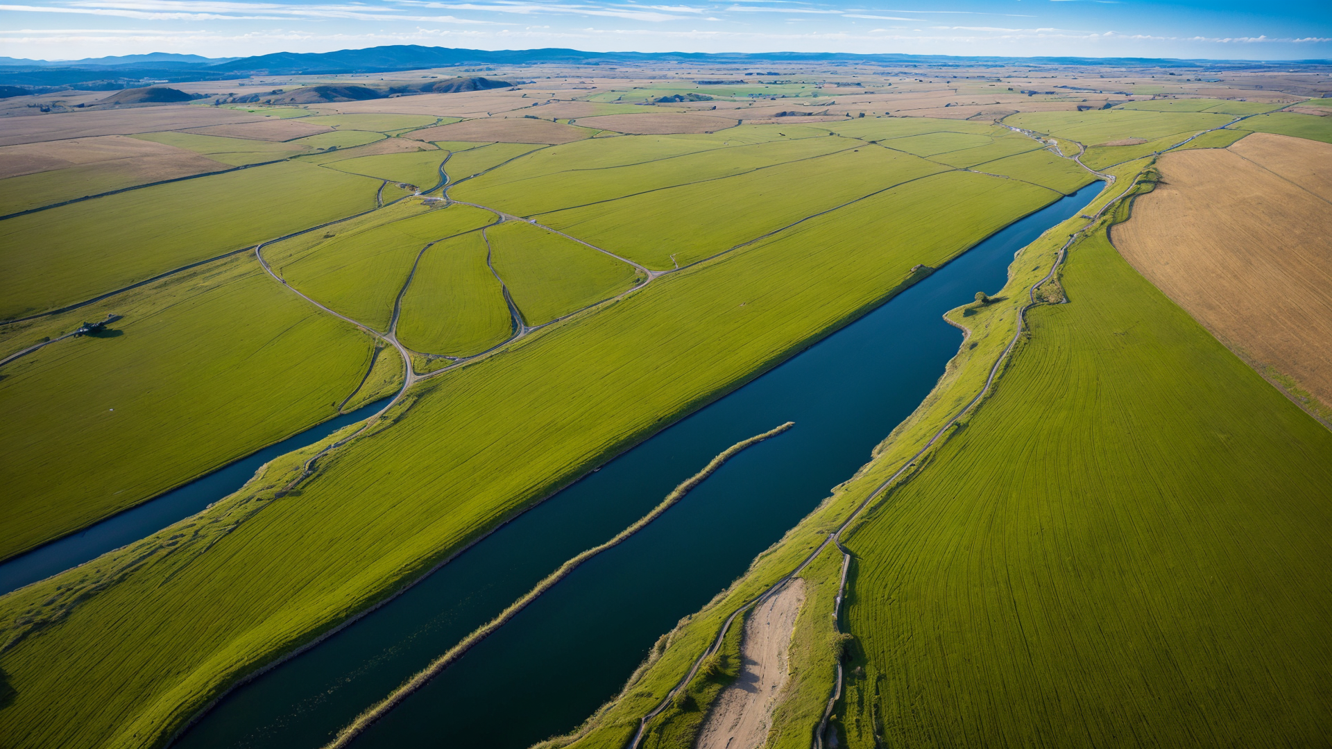 水草肥沃的呼伦贝尔大草原美景图片