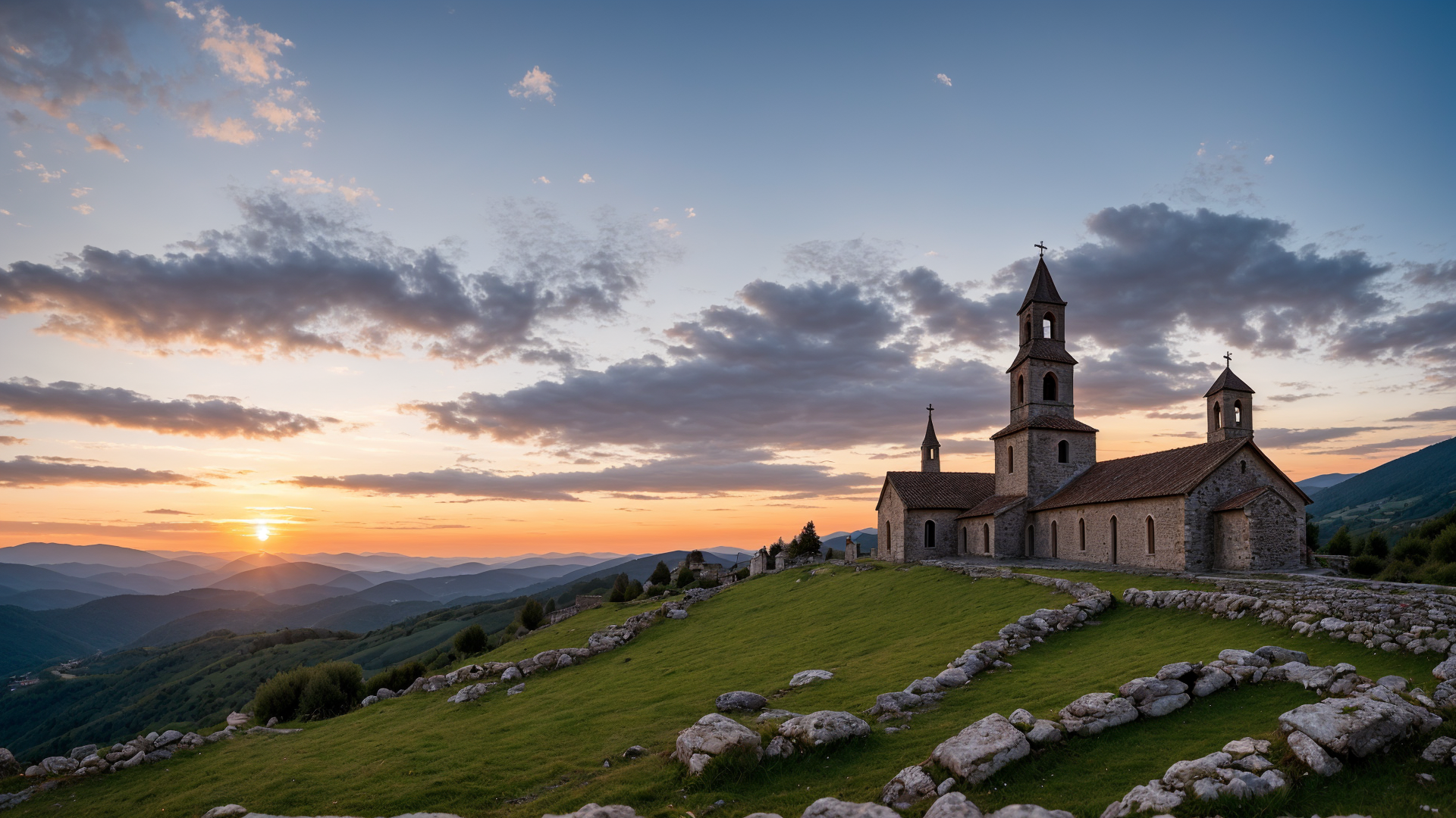 追寻普利亚黄昏日落的风景美图
