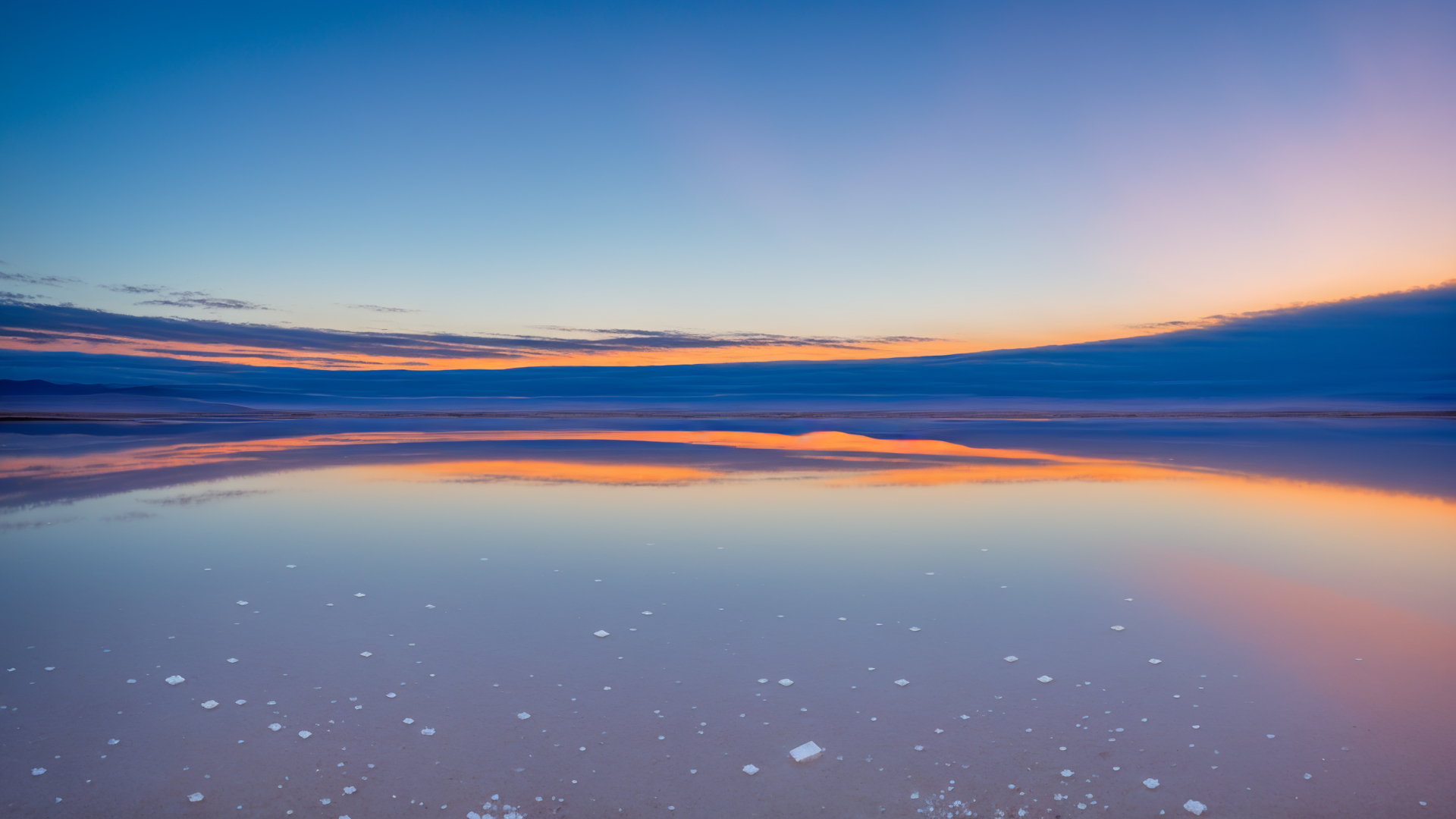 释放天空之翼,玻利维亚乌尤尼盐湖天空美景系列1高清风景图片