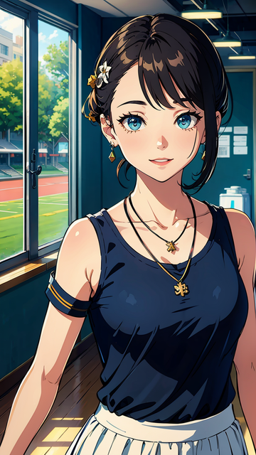 拥有甜美气质的夏季清凉女生<strong>动漫</strong>头像赏析