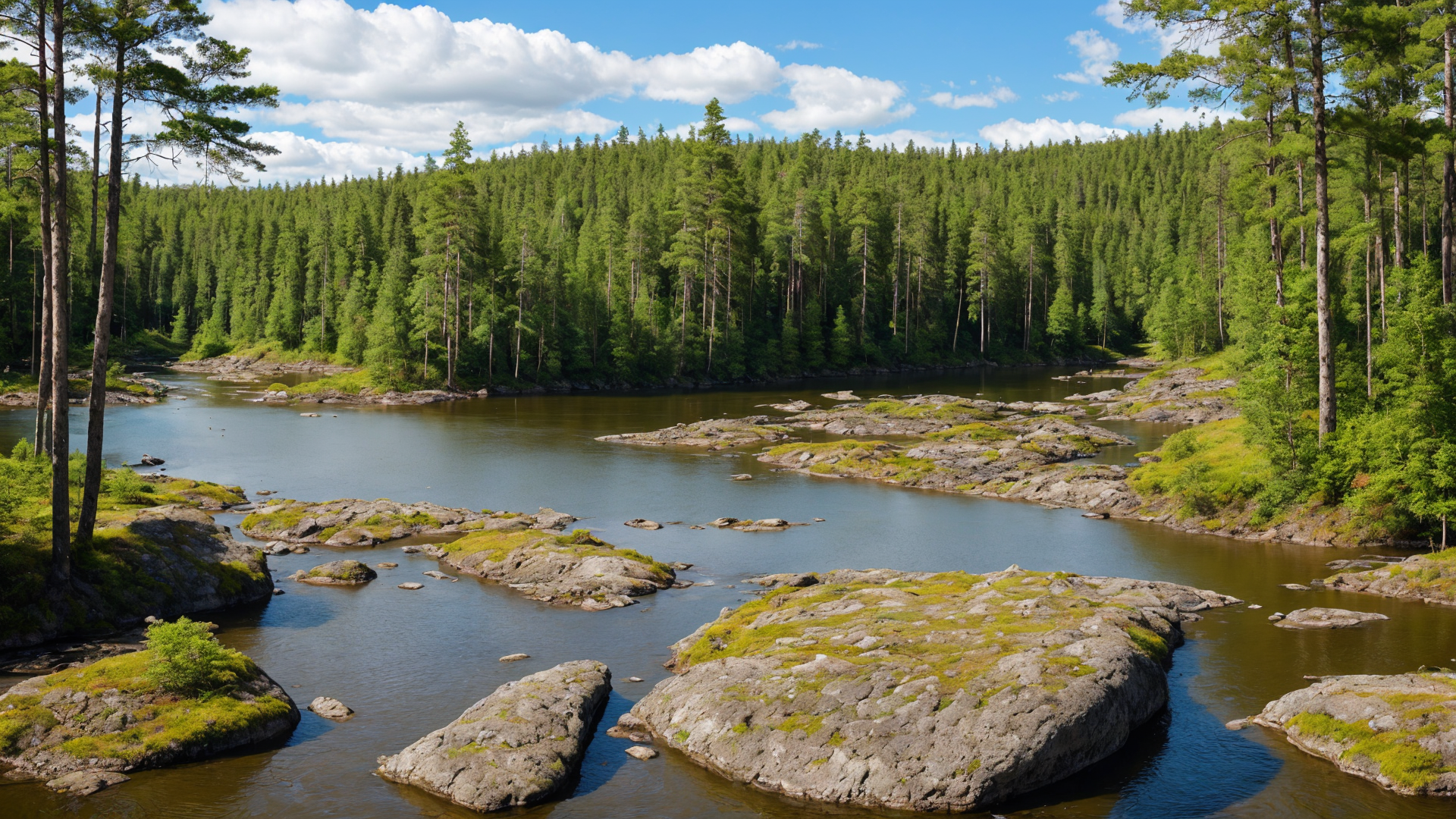芬兰唯美自然山水风景系列1高清桌面壁纸