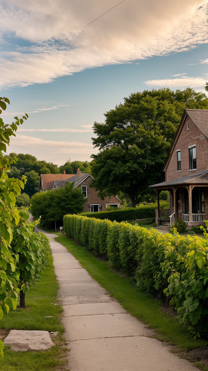 美丽农村自然风景高清锁屏手机壁纸系列2图片