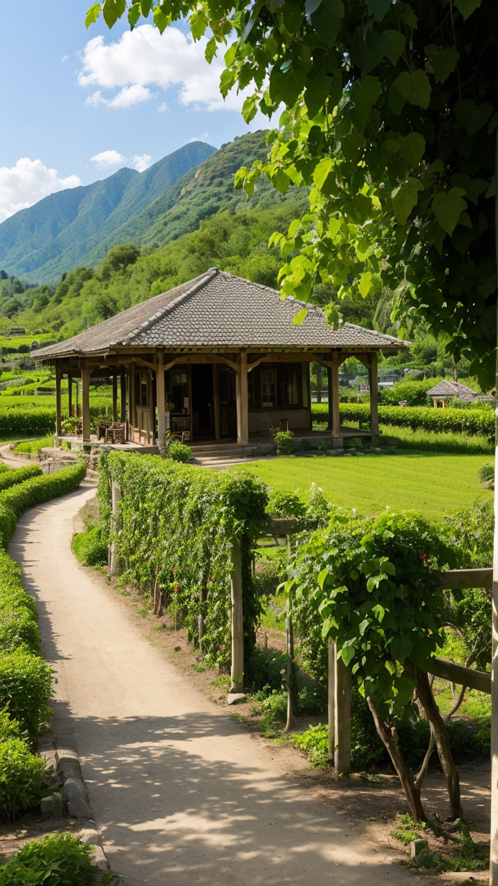 农村房子风景素材图片系列8高清手机壁纸