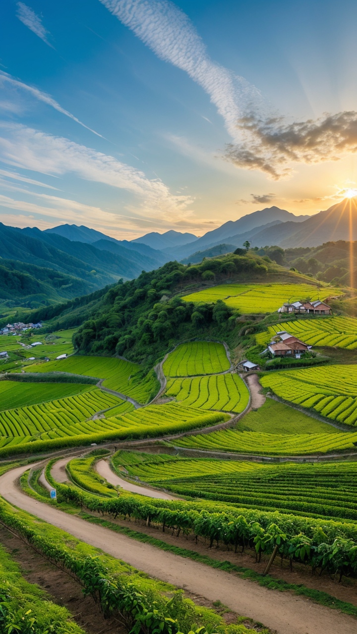 农村房子风景素材图片系列8高清手机壁纸