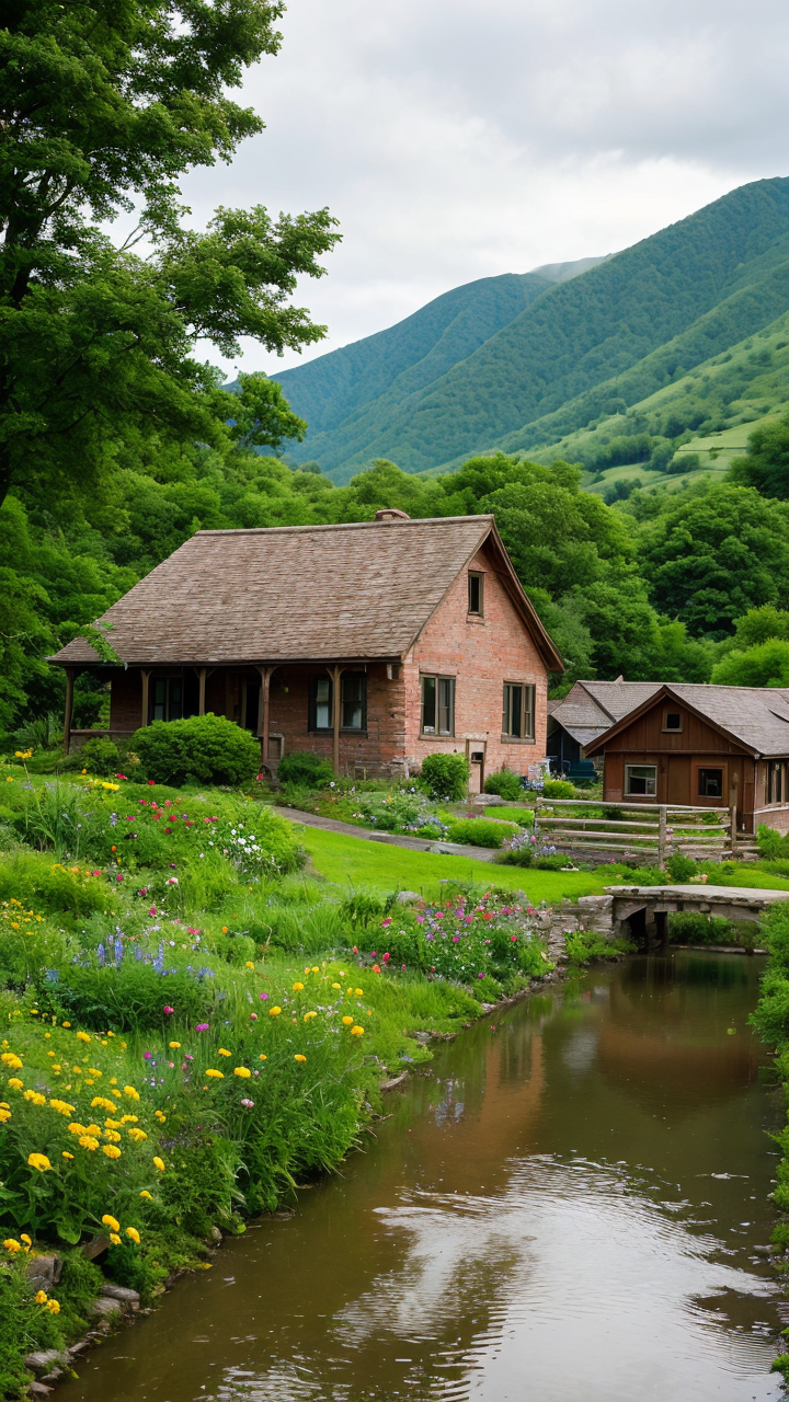 农村风景照片原图高清手机壁纸系列7图片