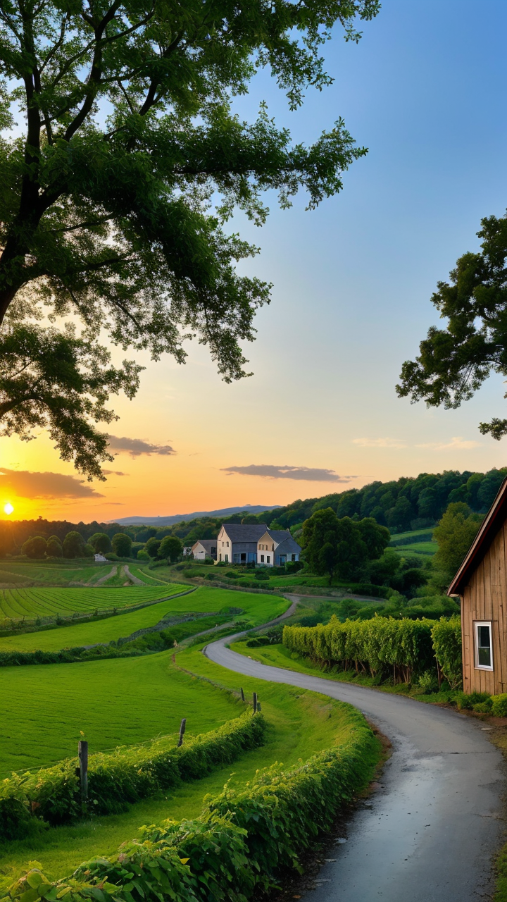 农村风景照片原图高清手机壁纸系列7图片