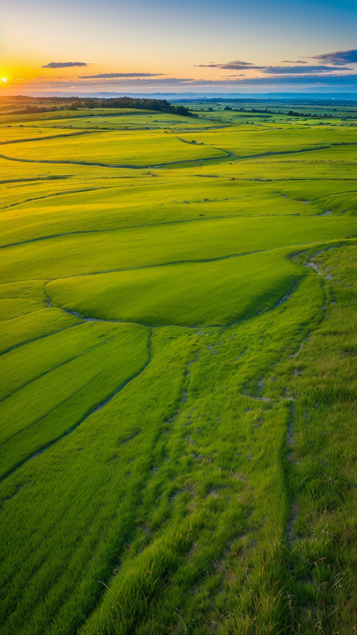 清晰的大草原风景图手机竖图系列4赏析