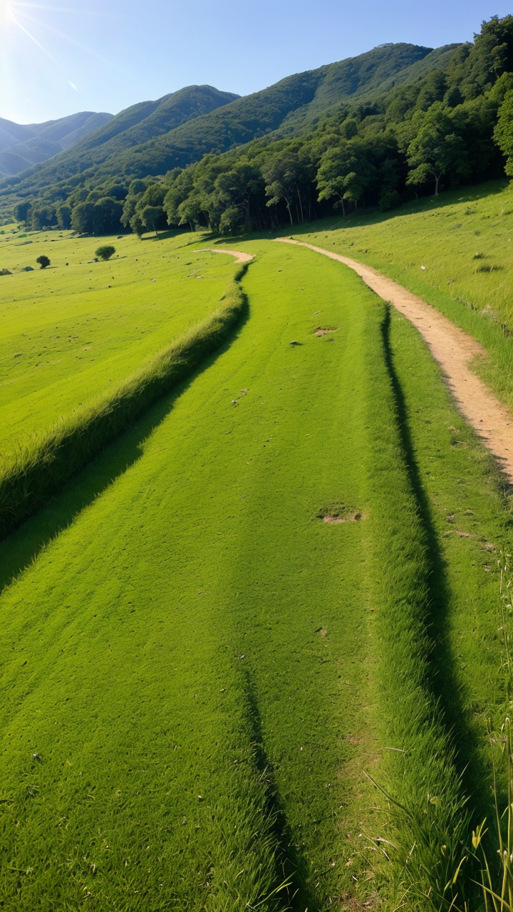 清晰的大草原风景图手机竖图系列4赏析