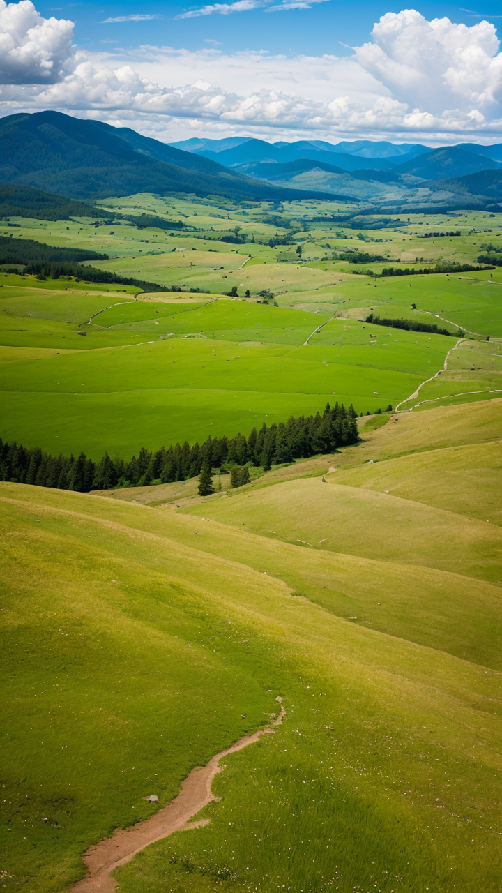 唯美微信背景草原高清风景壁纸系列10赏析