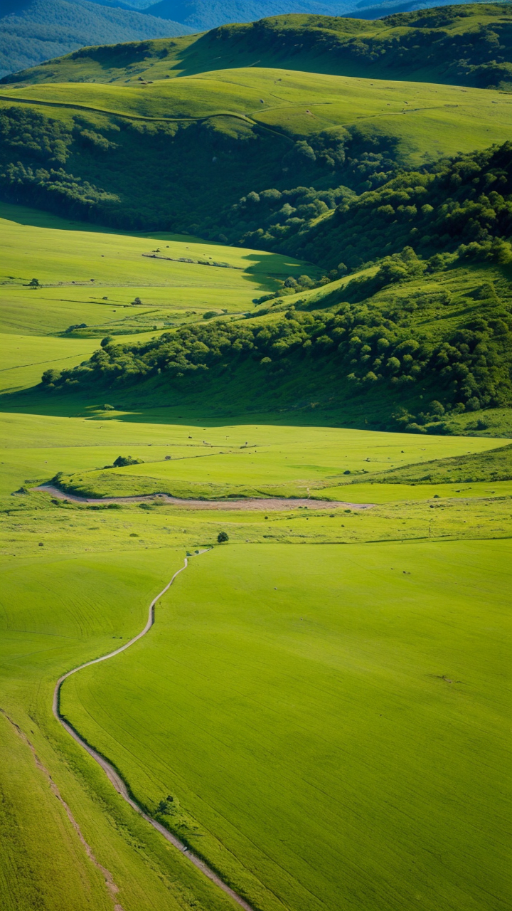 唯美微信背景草原高清风景壁纸系列10赏析