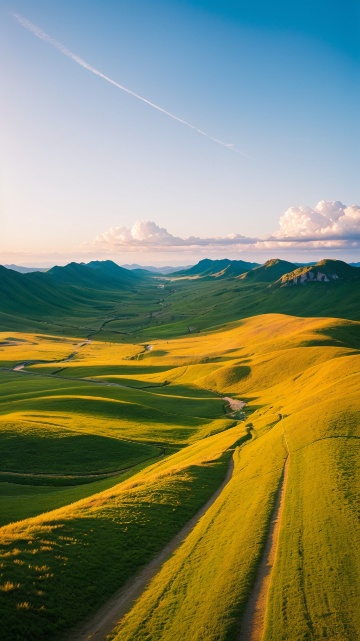 辽阔的草原风景图高清手机壁纸系列11赏析